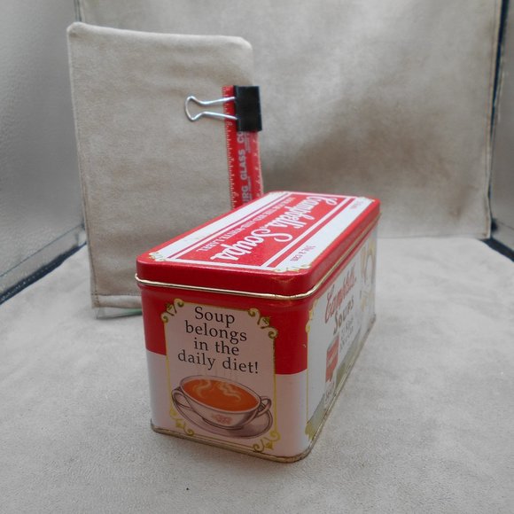 1996 Campbell's Soup Girl w/Bell Collectible Tin Bristolware - Picture 4 of 6